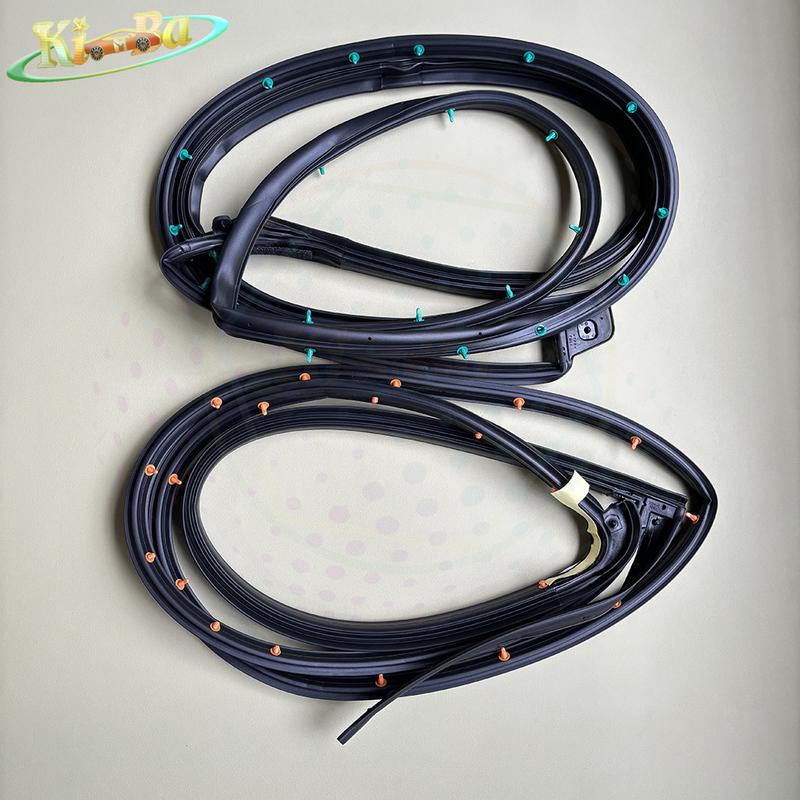 KIMBA For Hyundai Veloster 2012-2017 Genuine Car Body  Rubber Door Waterproof Sealing Strip 82130-2V000 82140-2V000 83140-2V000