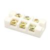30A High Temperatures Ceramic Junction Block 800℃ Heat Proof Wiring Terminals Block For Factory And Petrochemical Wiring Needs