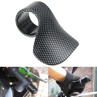 Biker Handle Throttle Assist Wrist Rest Aid Grip Carbon