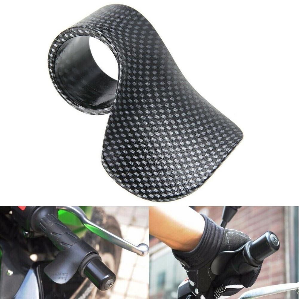 

Motorcycle Biker Handle Throttle Assist Aid Grip Carbon