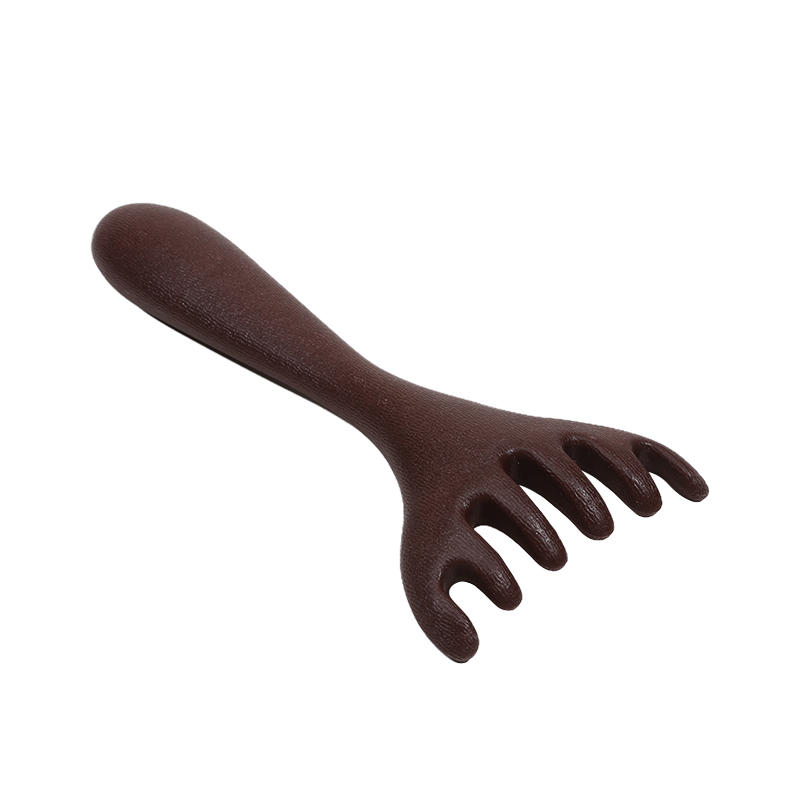 Meridian Massage Comb Anti-static 6-Claw Head Massager Promote Blood Circulation Body Gua Sha Tool Head Massage Brush