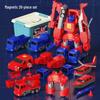Kids' Magnetic Engineering Vehicle Transformer Set - Educational Parent-Child Toy