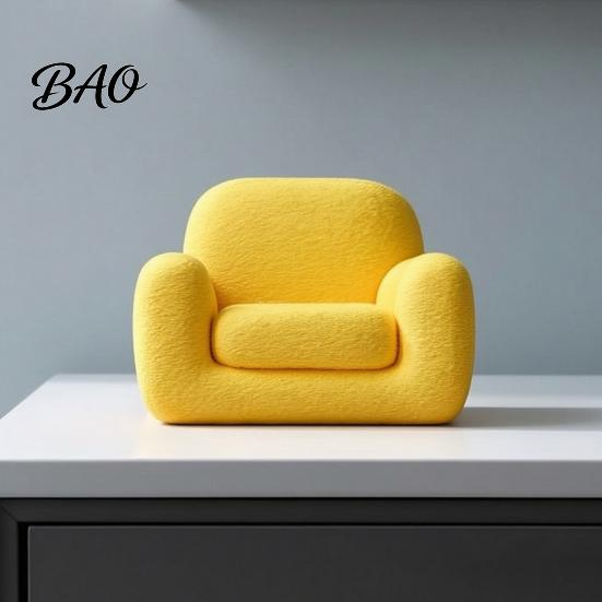 Eco Friendly PLA Phone Dock Mini Sofa Stand, Cute Couch Shaped Holder, Portable Mobile Support Decorative Desktop Smartphone Stand for Office