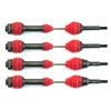 4 Pcs Rr Drive Shaft Steel Driveshaft CVD Replacement for   Slash Rustler Hoss   VXL 4X4 1/10 Remote control Car