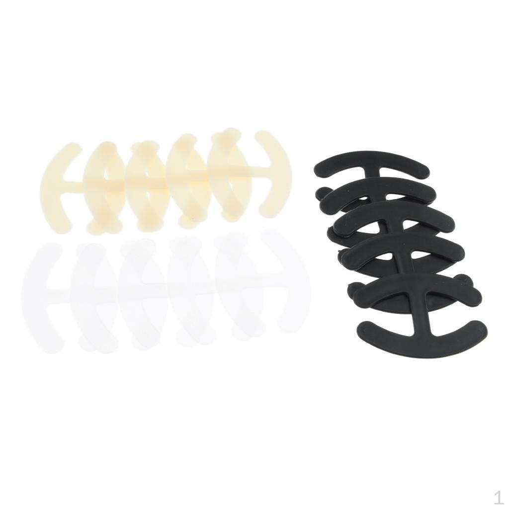 15pcs Women Bra Strap Clips Cleavage Buckle Racerback Clasp