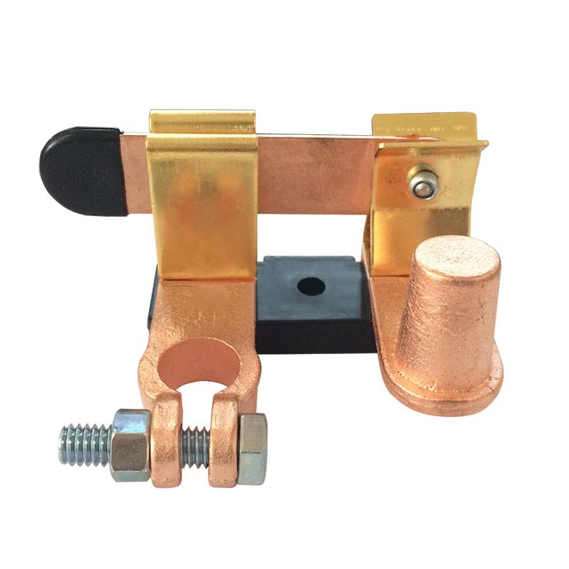 12-24V Battery Disconnect Brake Blade Switch Top Post Brass Heavy Duty Shut off