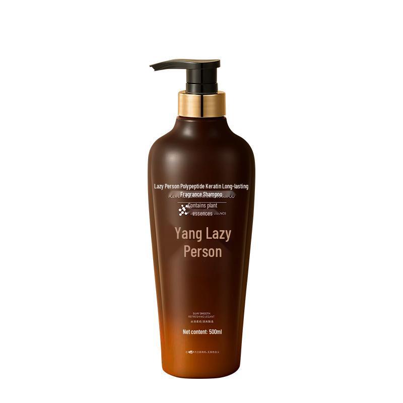 Yang Peptide Keratin Shampoo: Long-lasting Fragrance, Oil Control, Volumizing, Smoothing, and Scalp Soothing. Lazy Person Peptide Keratin Fragrance Shampoo