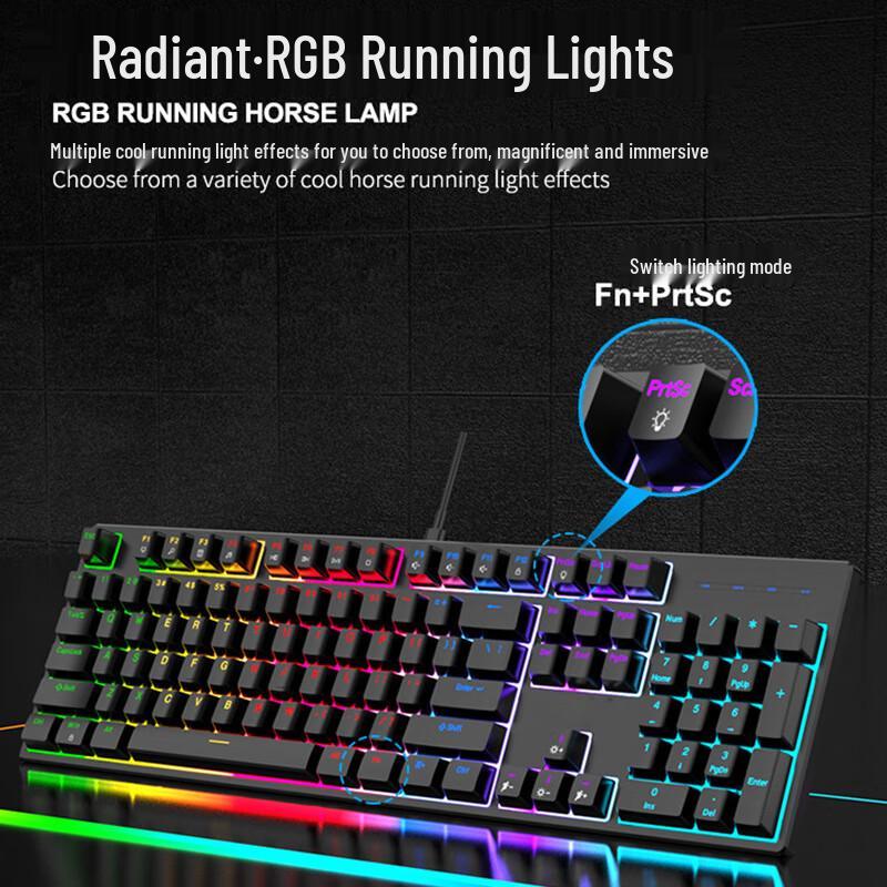 Zero Point Pact RGB Mechanical Gaming Keyboard