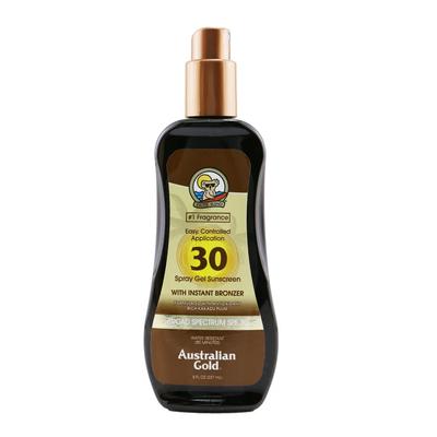 Broad Spectrum Spray Gel Sunscreen Instant Bronzer 237ml/8oz