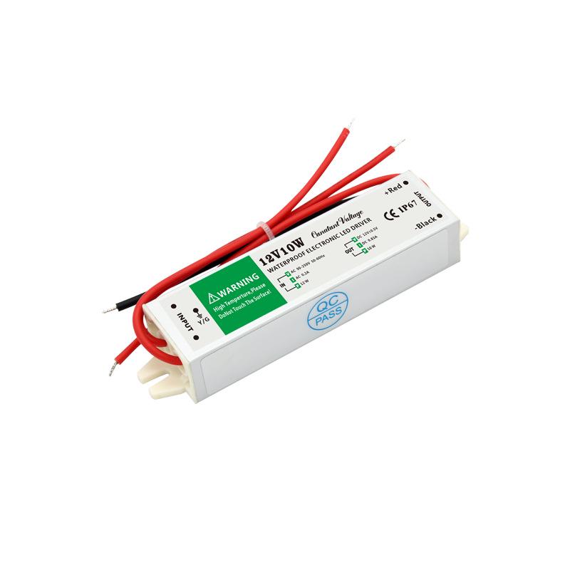 LED Waterproof Power Supply 12V Switchable Outdoor Transformer for LED Strips