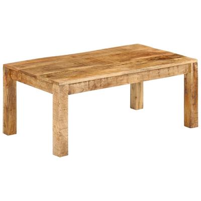Vidaxl Coffee Table, 100X55X40 Cm, Solid Mango Wood