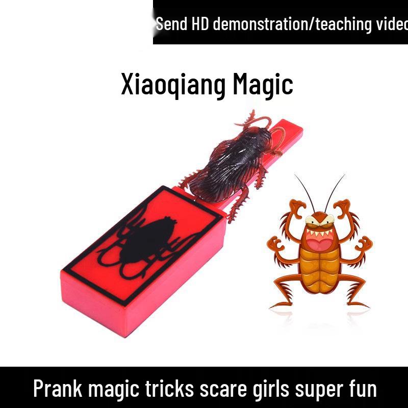

Prank Toy: Magic Cockroach Summoning Stick for Scary Fun