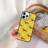 Sausage Dog Dachshund Art Phone Case For iPhone 17 Air 16 15 14 11 12 13 Pro  MAX Plus Coque Cover Shell