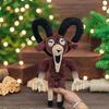 99-Nights In The Forest Plush The Ram Cushion Pillow 99 Nights Scary Game Collectible Deer Plushie