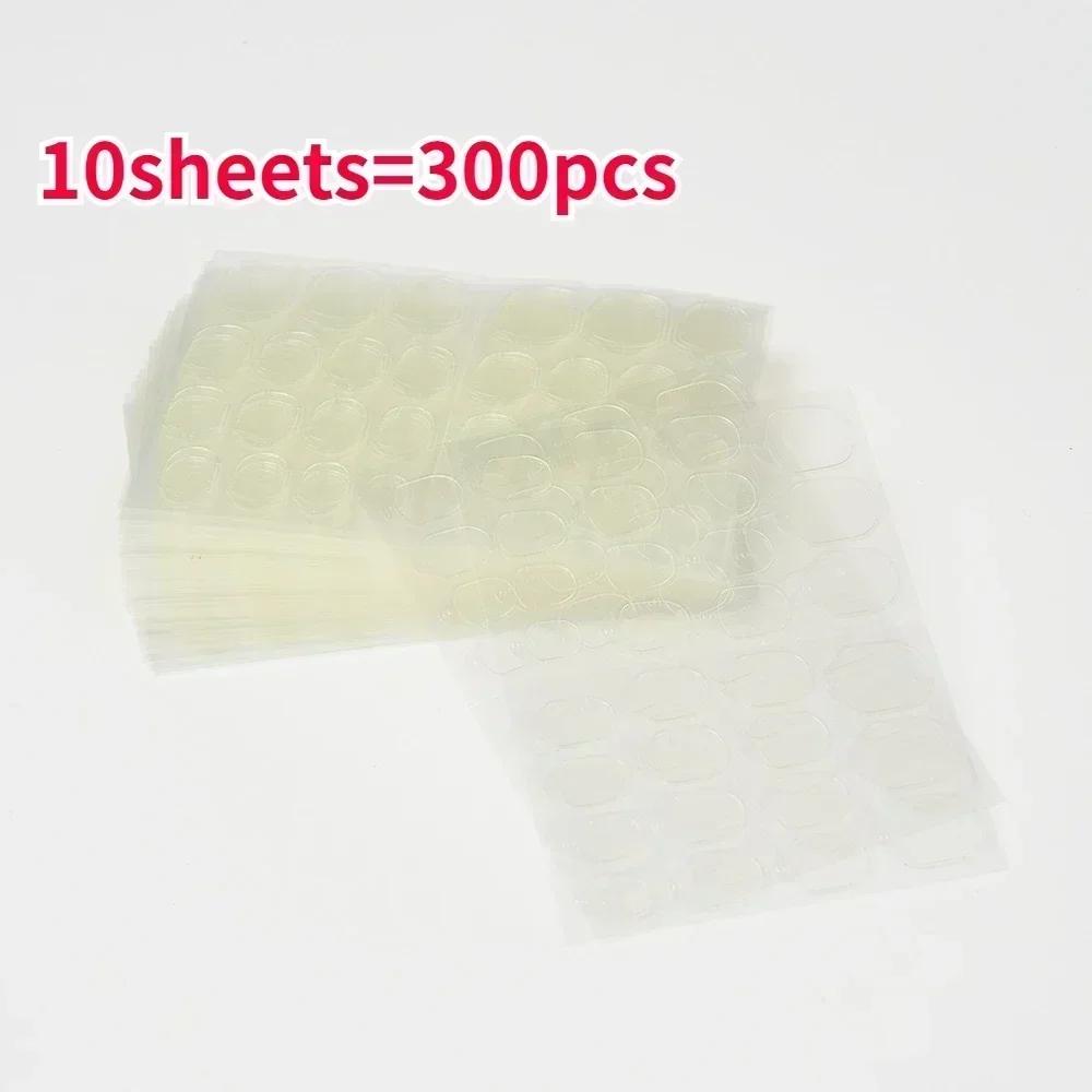

BEPAN Pink/Transparent Double-Sided Self Adhesive Nail Stickers Waterproof Sticky Tabs for Nails Press on Jelly Glue Manicure Tools
