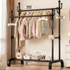 Multifunctional Floor-Standing Coat Rack and Clothes Dryer for Indoor Storage