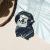 Blucome Custom Handmade Acrylic Cute Gorilla Brooches Pins for Women Vivid Animal Brooch Acetate Fiber Christmas Costume Jewelry