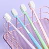 FAWNMUM Wide Fine Bristle Adult Toothbrush