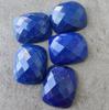 Lapis Lazuli Rectangle Cushion Checker Cut Gemstone | Calibrated Loose Gemstone for Jewelry Making & Wholesale