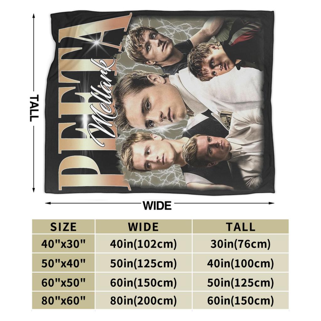 Peeta Mellark Limited Hunger Games Blanket Fleece Autumn/Winter Multi-function Super Soft Throw Blankets for Sofa Bedroom Quilt