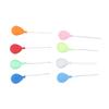8pcs Dollhouse Balloons Mini 1:12 Colorful Foam Exquisite Bonsai Decorative Accessories for Children Toys Decoration