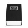 Safe Box Simulation Book Shape Decorative Storage Money Case for Bedroom Living Room OfficeBlack