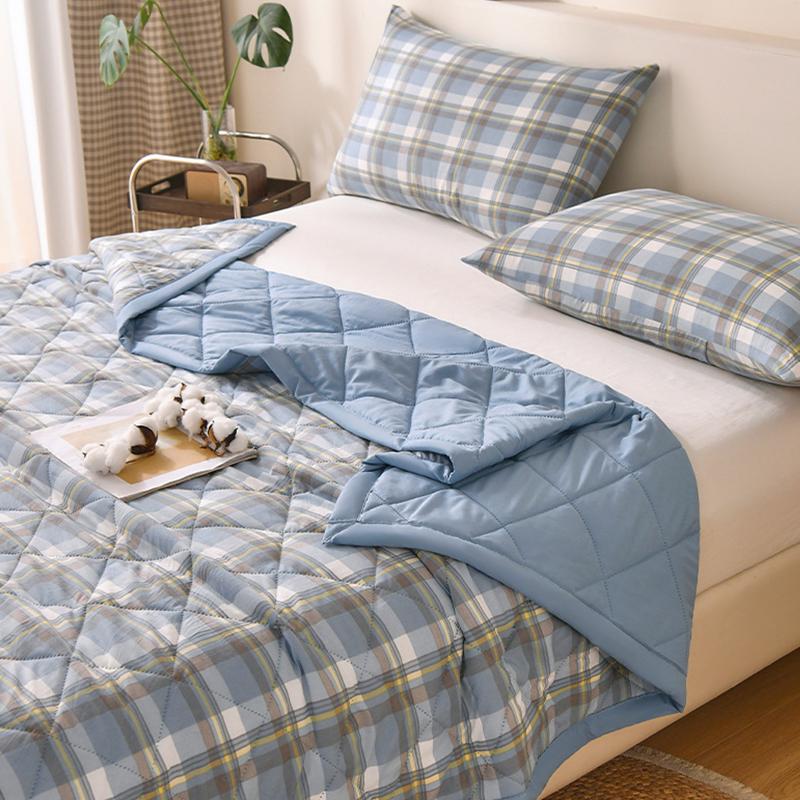 Klimatizační přikrývka šetrná k pokožce Single Double Summer Cool Quilt Jarní a podzimní tenká přikrývka