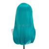 Anime Dragon Story Bulma Cosplay Wig Buruma 65cm Blue Green Wavy Heat Resistant Synthetic Halloween Party Wigs + Wig Cap