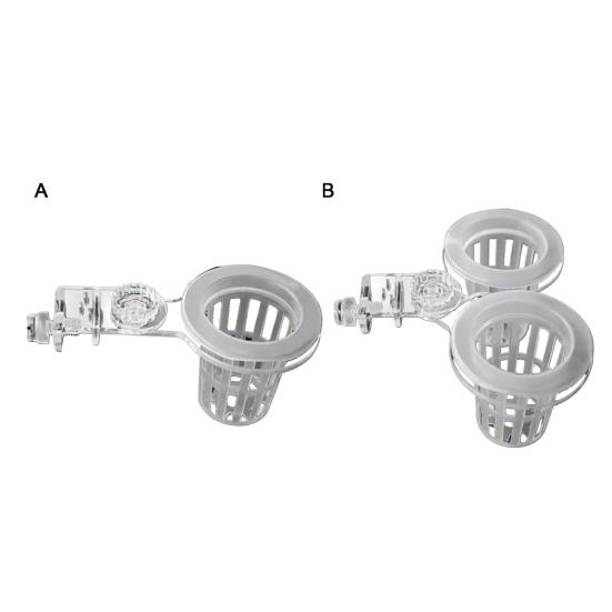 Suport pentru plante de acvariu Coș pentru plante hidroponice montat pe perete Suport pentru plantare iarbă de apă Jardinier pentru acvariu Accesoriu pentru rezervor de pește