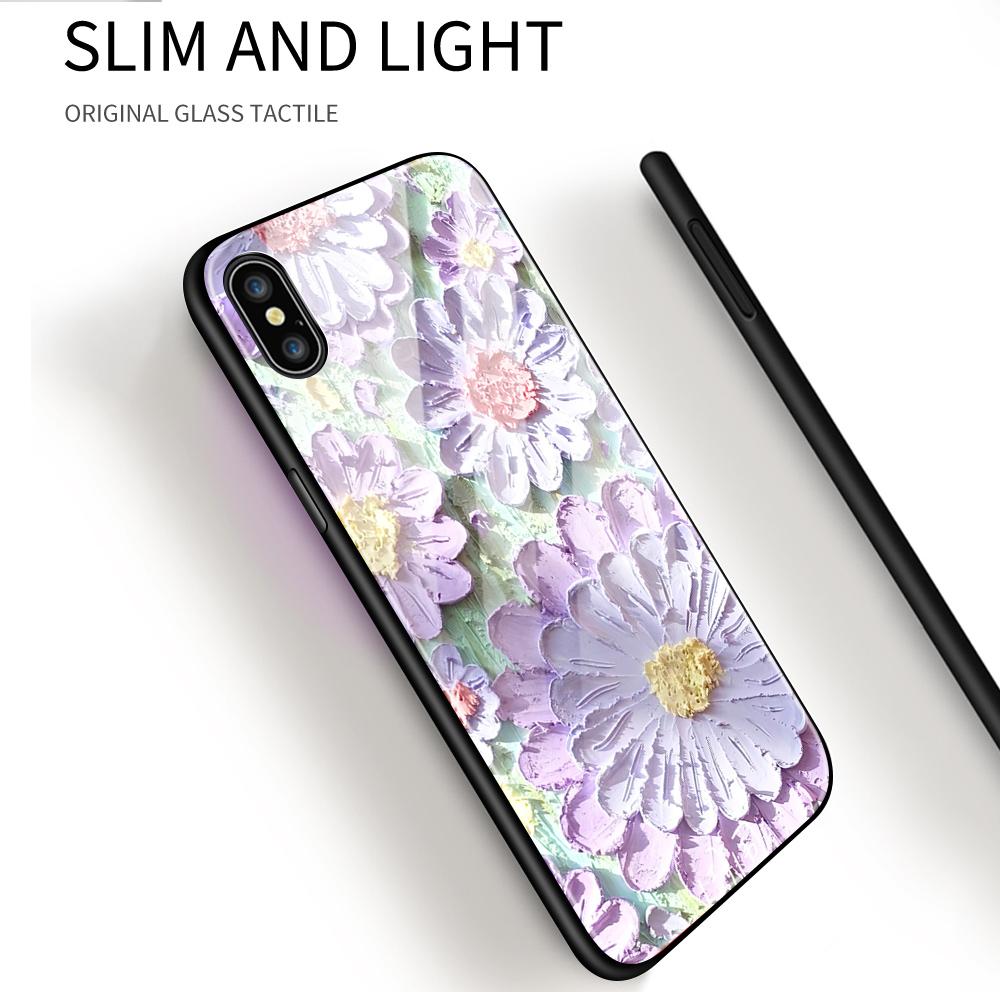 Tempered Glass Phone Case For OPPO Reno13 Reno14 Realme 11 12Pro 14 GTNeo6 C21Y C53 C75 OnePlus Nord2 NordCE3Lite Soft Edge Shockproof Smooth Shell