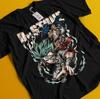 Demon Slayer Shirt Shinobu Kocho Tshirt Tanjiro T-Shirt Muzan Doma Kokushibo Tee