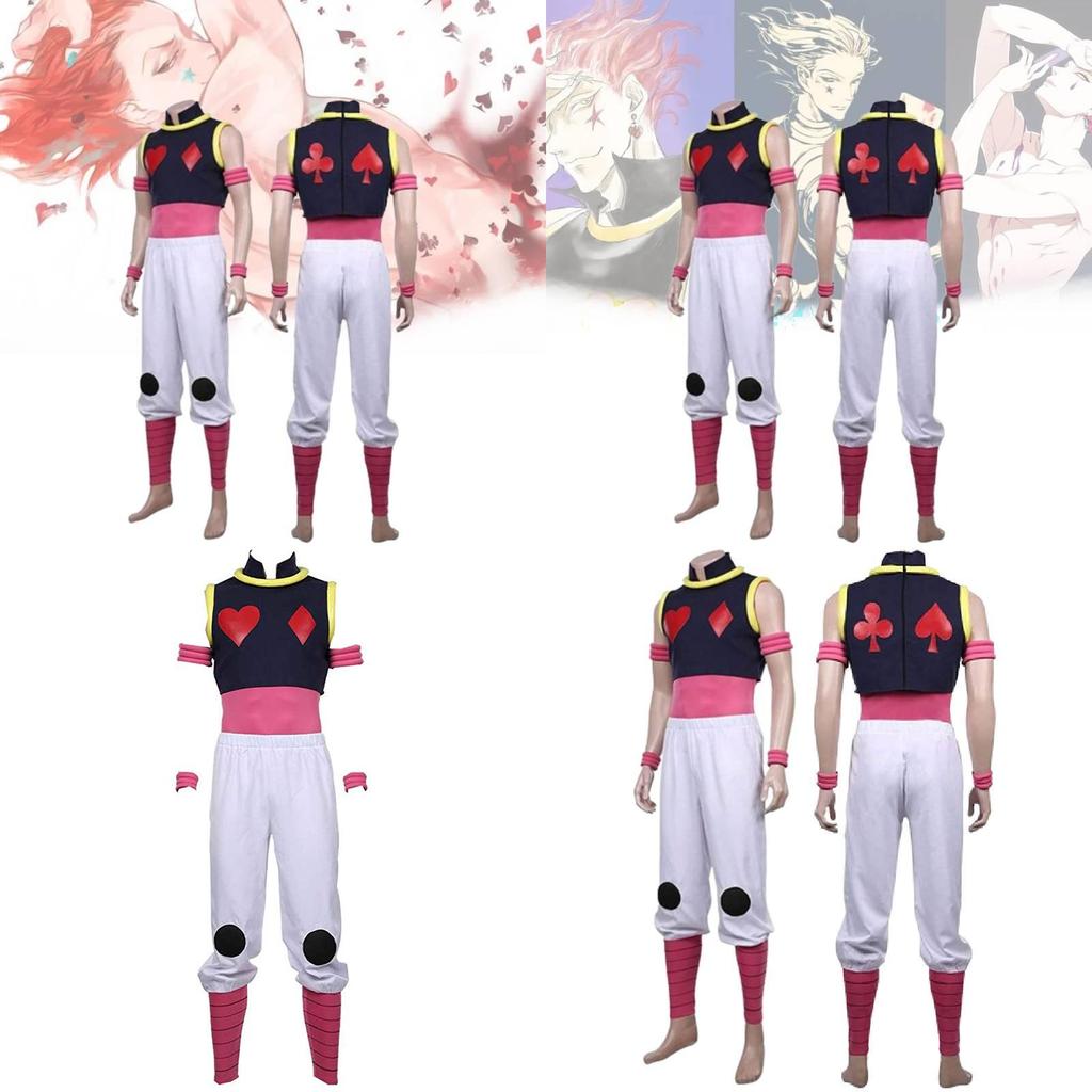 Halloween Stage Costume Full-time Hunter Hisoka Cosplay Clothing Wholesale