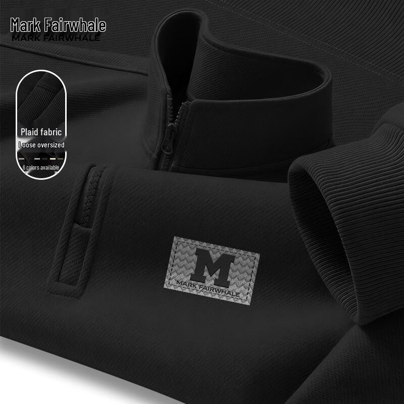 Mark Fairwhale Men's Heavyweight Mock Neck Sweatshirt