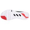 Li Ning Saga II SE Gumové Protiskluzové, Odolné proti oděru, Lehké Nízké Badmintonové boty Unisex Černá Červená AYZU001-3