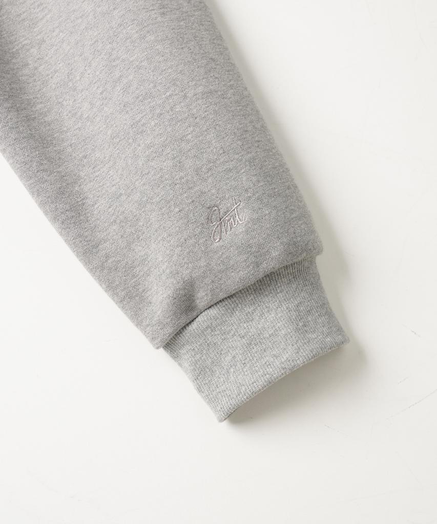 Plain Essential Hood Grey Kjhd2674