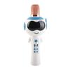 Bluetooth Microphone Children"s Wireless Microphone with Sound Mode Intelligent Function Blue