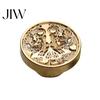 Journal Decoration Seal Wax Stamp, Vintage Plant Pattern Head, Durable Handmade Stationery Accessory Copper Stamp Head Replacement, for Envelope