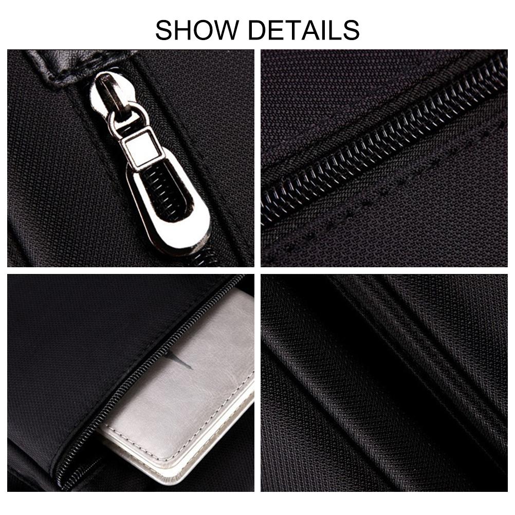 Men s Shoulder Bag Business Messenger Bag Oxford Zipper Bag for Men