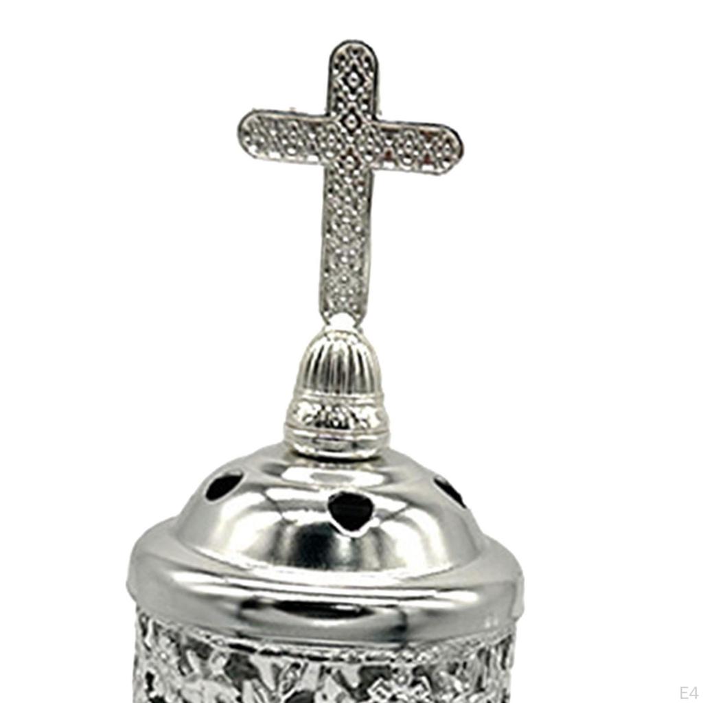 Decorative Incense Burner for Valentine's Day Gift Aluminum Alloy Figurine Office And