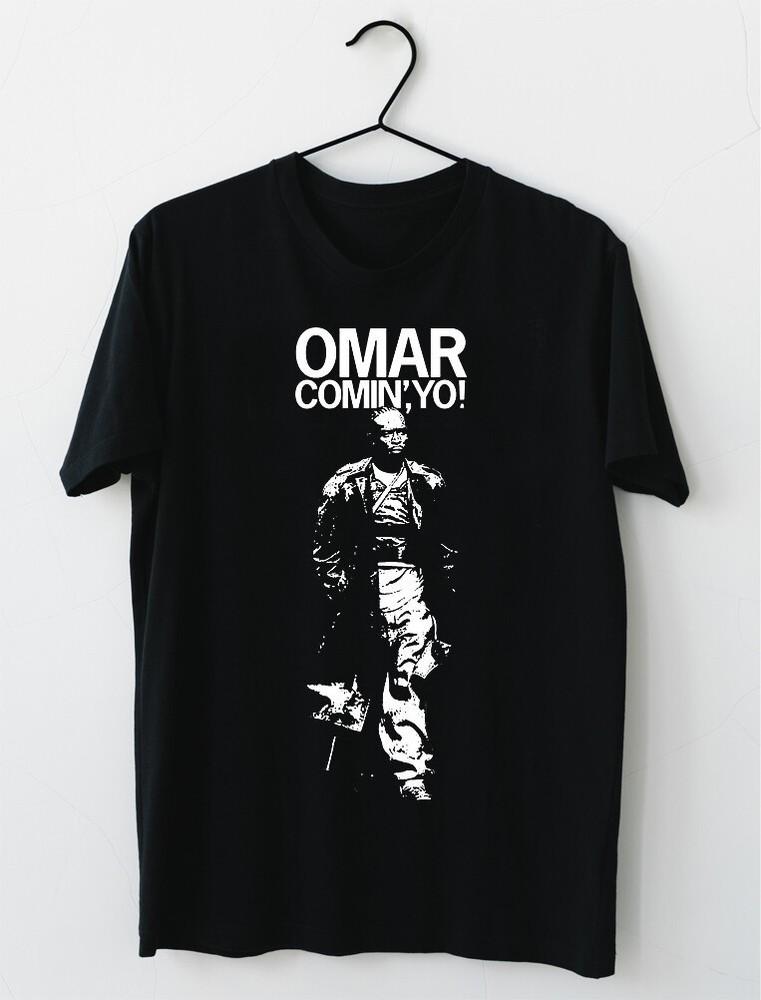 Омар Маленький Омар Идет Прослушка Подарки Классическая Футболка M L XL 2XL 3XL Унисекс Футболка S