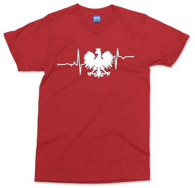 Tričko Polsko T-shirt Polská vlajka Fotbalový znak Polský orel Dárek Unisexové tričko