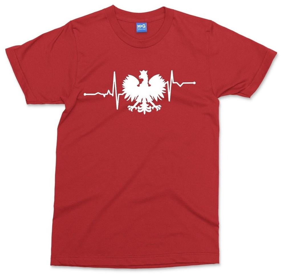 

Koszulka Polska T-shirt Poland Flag Football Emblem Polish Eagle Gift Unisex Tee S