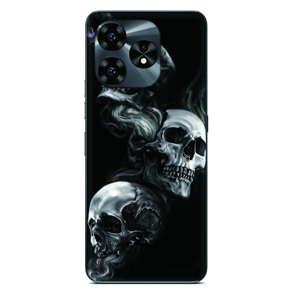 Cown Skull King Phone Case For ZTE Blade V80 V60 V50 Design 4G V30 V40 Vita Axon 60 50 40 Lite 30 Pro 11 V41 Smart A3 A5 Cover