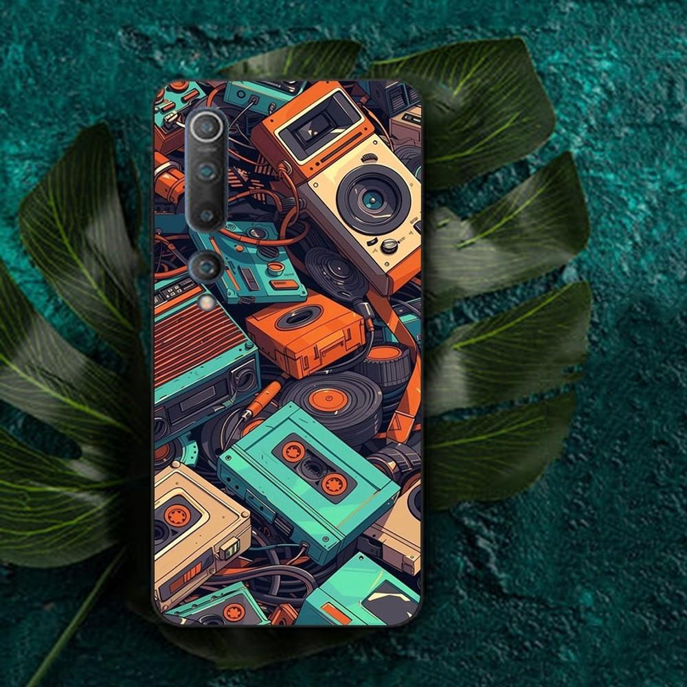 

Cassette Tape Retro Style Phone Case For Redmi Note 4 X 5 A 6 7 8 T 9 9S 10 11 11S 11Epro Poco M3 Pro Redmi Note 4
