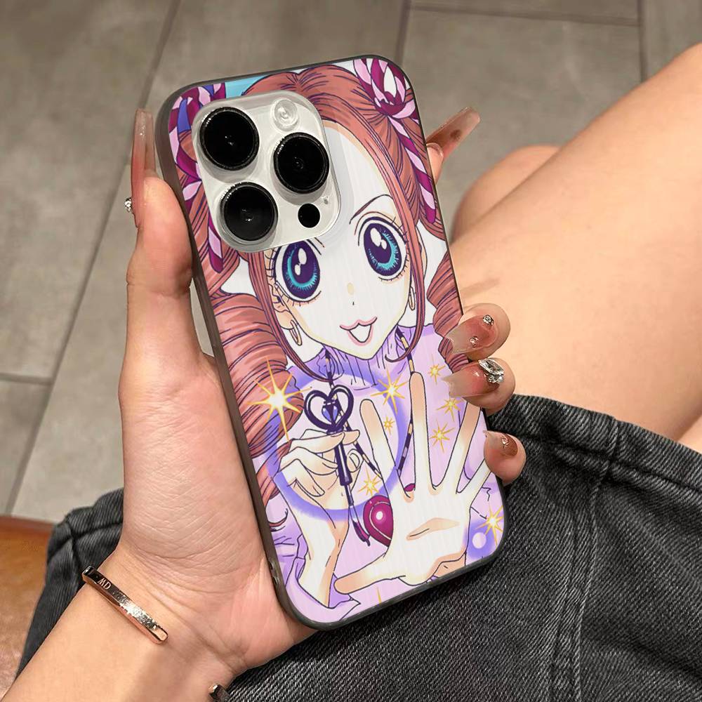 Anime S-Sugar Sugar Soft Corrugated Transparent Phone Case For IPhone 17 15 16 11 12 13 14 Pro Max Plus Pro