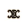 Broche Triomphe Usado AUTÊNTICO Metal Preto