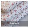Compact Floral 11-inch Tablet & Laptop Bag with Quilted Lining and Large Capacity