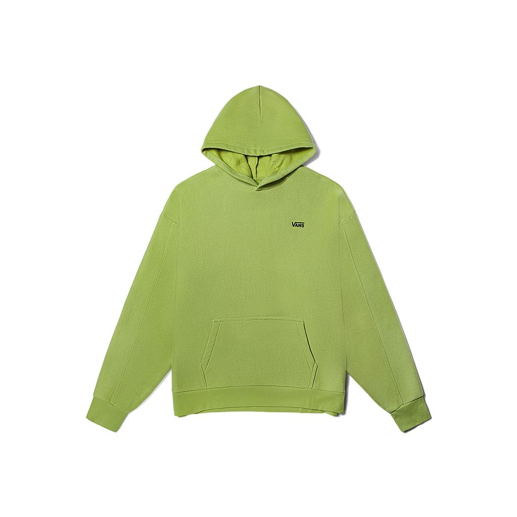 Vans Solid Color Loose Fit Hoodie Women Tops Green VN0A7RMIW0I