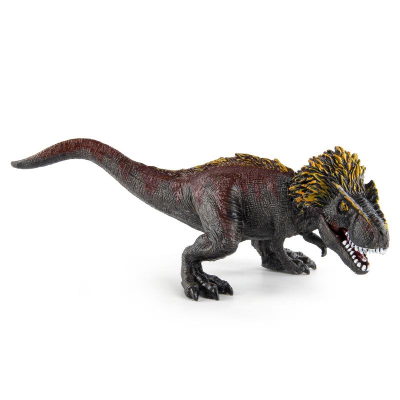 Animal Jurassic Simulation Tyrannosaurus Rex Dinosaur Model Solid Squatting Tyrannosaurus Rex Static Animal Ornament Toy