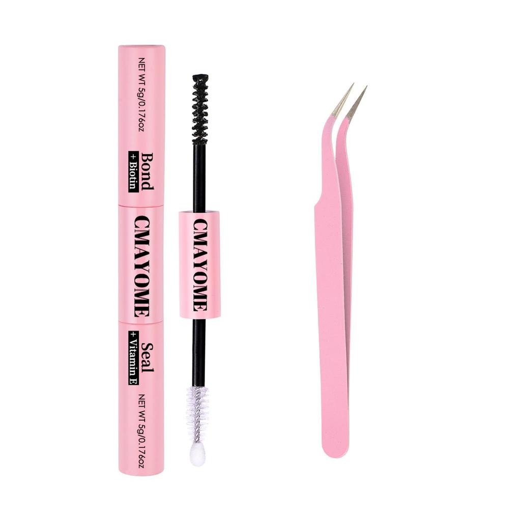 DIY Cross-Border Single Cluster D-Curved False Eyelashes Set - 640 Clusters with Mixed Lower Lashes